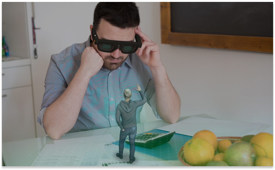 Experience ThirdEye's MR Glasses